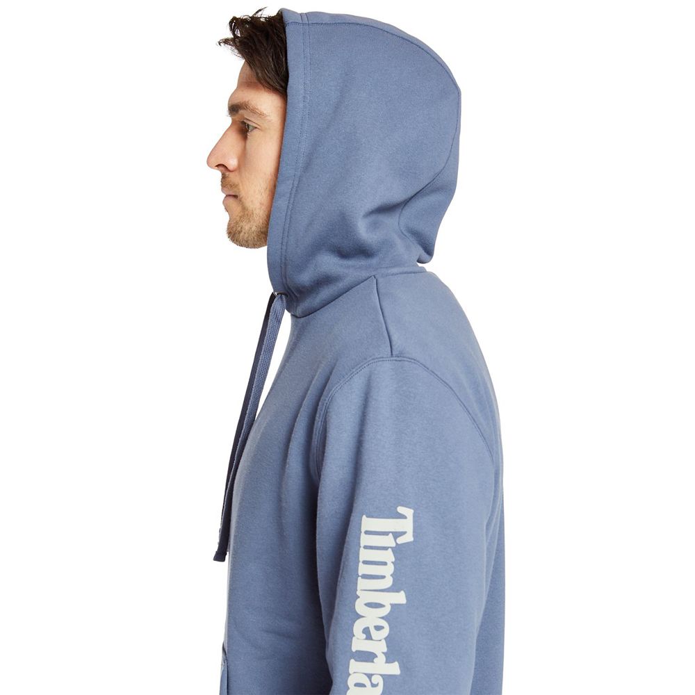 Hanorac Timberland Barbati Albastri - Pro® Hood Honcho Pullover Hoodie - Romania - YZUXRD395